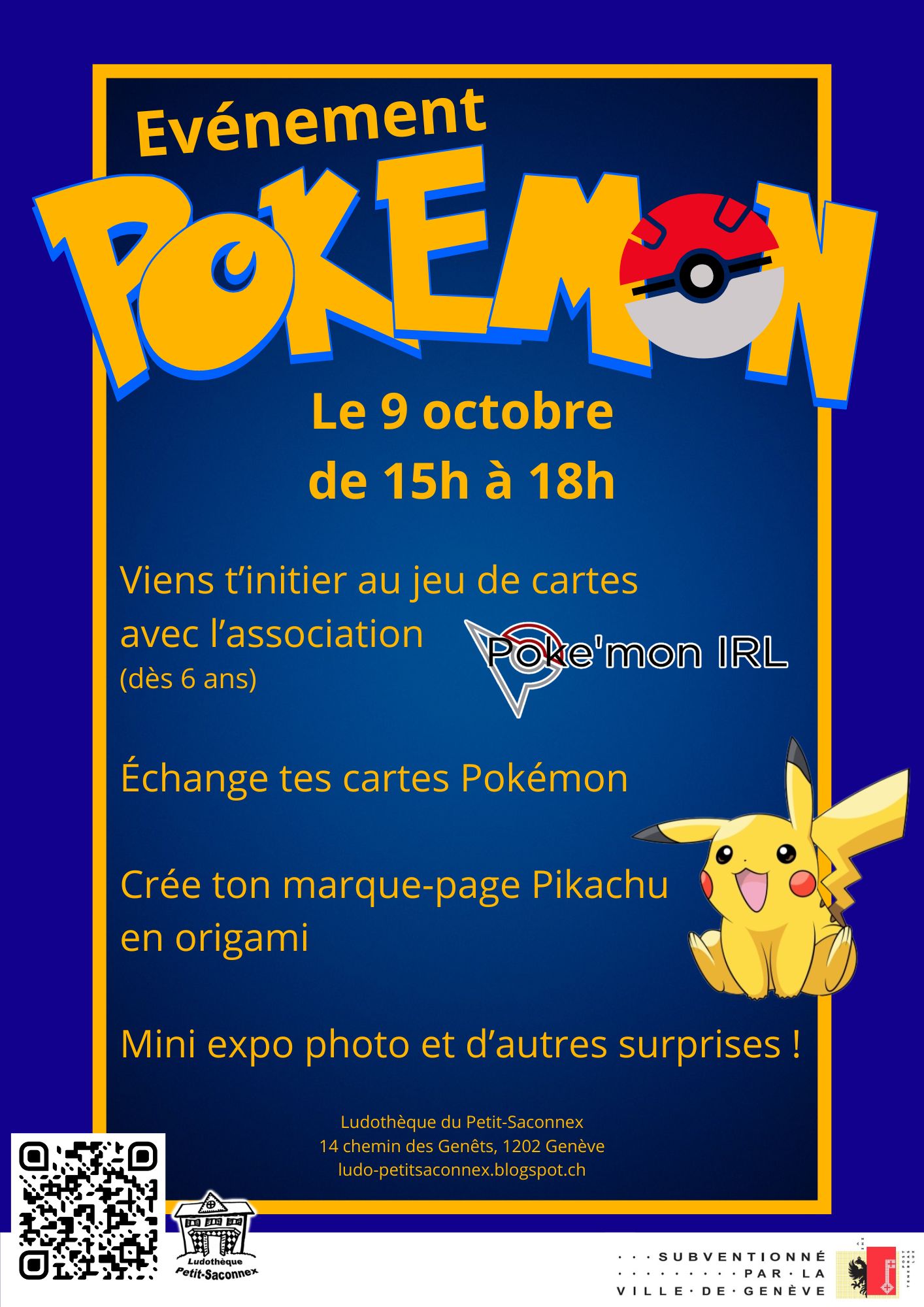 Affiche Pokémon