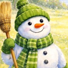 Affiche Bonhomme Hiver 2006