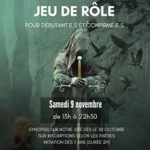 Flyer jeu de role